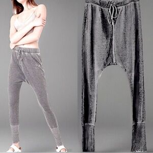 Free People NWT Cozy All Day Harem Pull-Tie Elastic Waist Leggings/Joggers, Sml